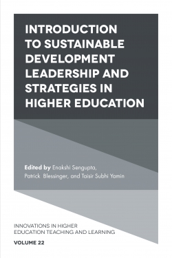 Introduction to Sustainable Development Leadership and Strategies in Higher Education Book Cover